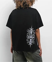 Vitriol Angel Cross Black Wash T-Shirt