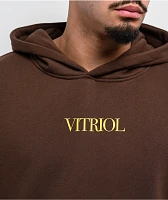 Vitriol Angelish Brown Hoodie