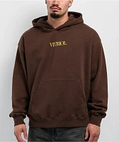 Vitriol Angelish Brown Hoodie