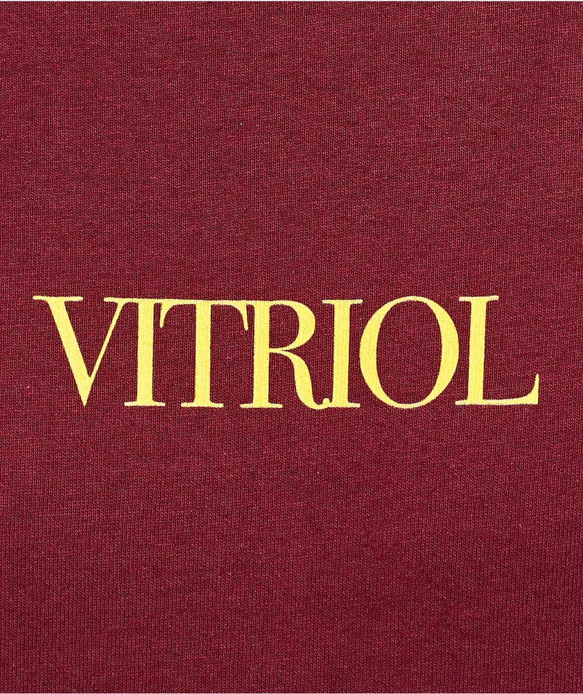 Vitriol Angelish Maroon T-Shirt
