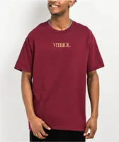 Vitriol Angelish Maroon T-Shirt