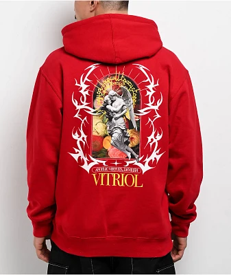 Vitriol Angelish Scarlet Hoodie