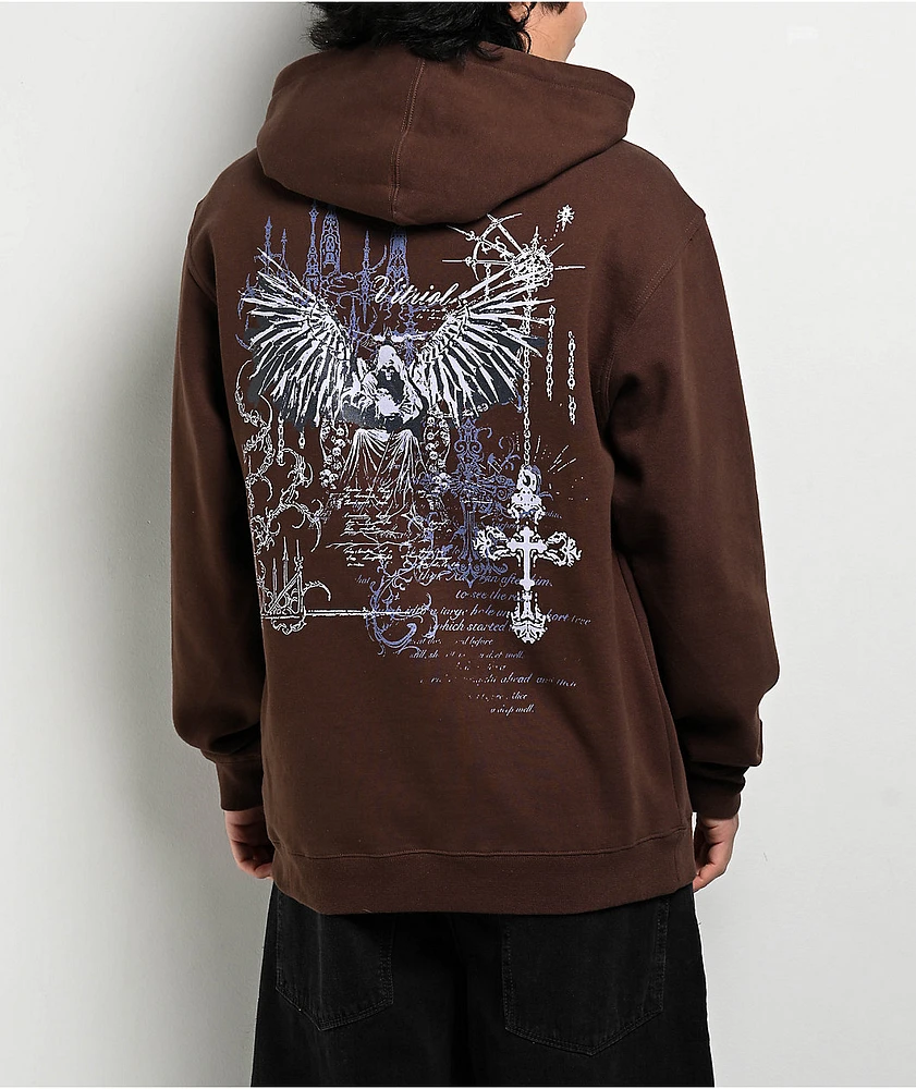 Vitriol Apocalyptic Divine Brown Hoodie