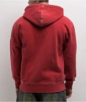 Vitriol Arches Red Zip Hoodie