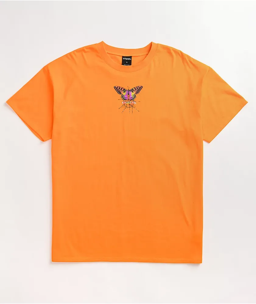 Vitriol Augusta Butterfly Orange T-Shirt
