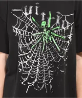 Vitriol Augusta Spider Web Black T-Shirt