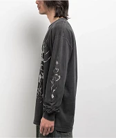 Vitriol Biospider Black Wash Long Sleeve T-Shirt