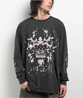 Vitriol Biospider Black Wash Long Sleeve T-Shirt