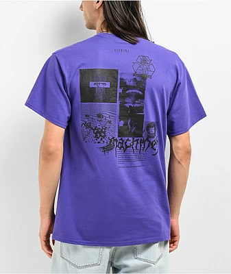 Vitriol Brain Scan Purple T-Shirt