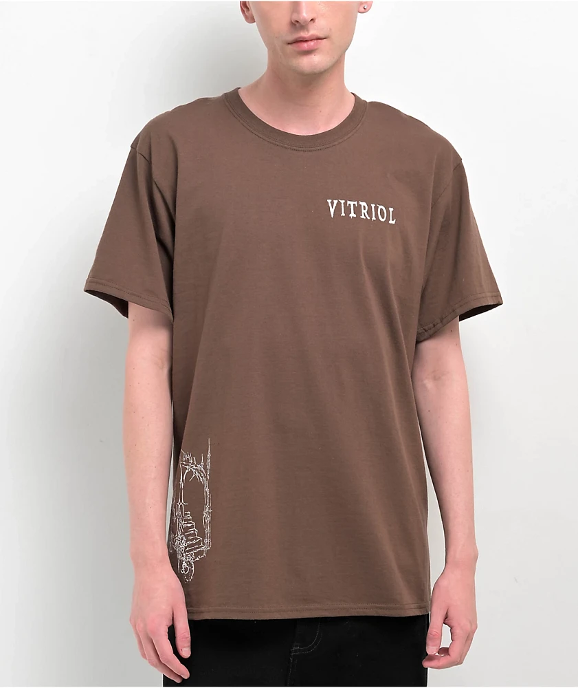 Vitriol Burial Brown T-Shirt