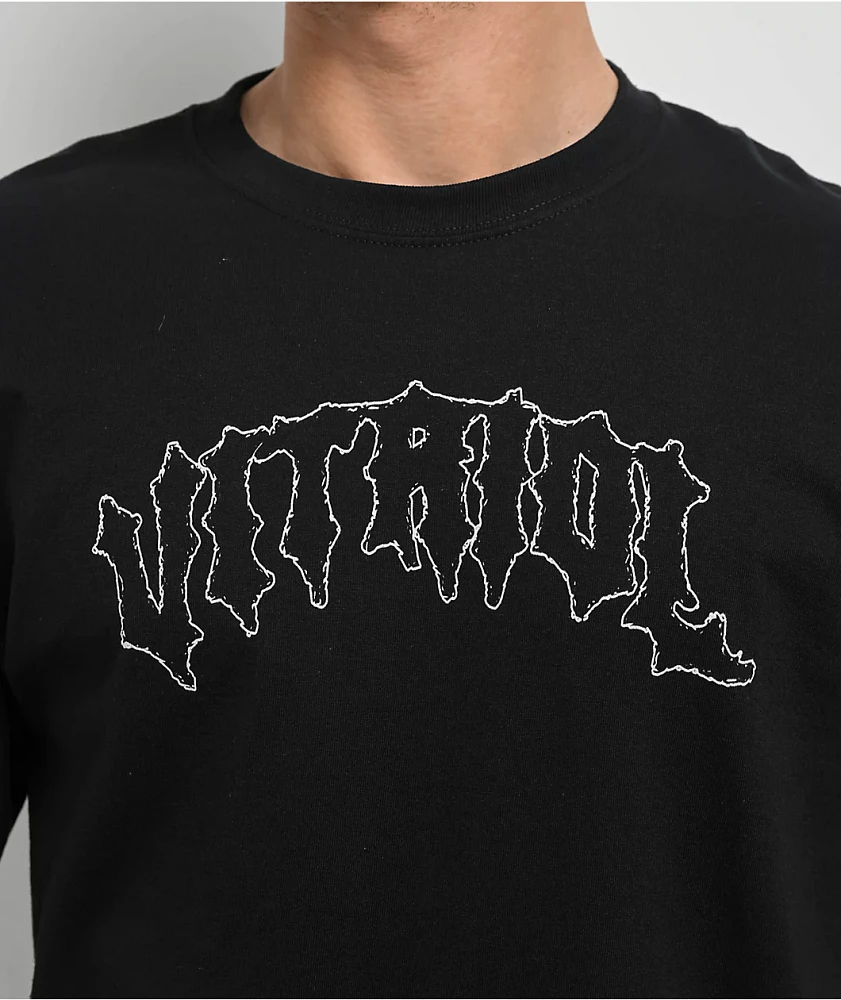 Vitriol Cyber Demon Black T-Shirt