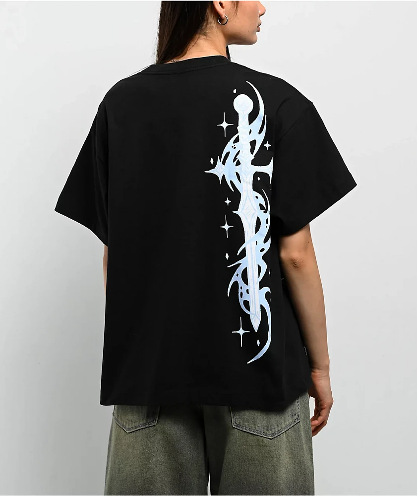 Vitriol Cyber Sword Black T-Shirt