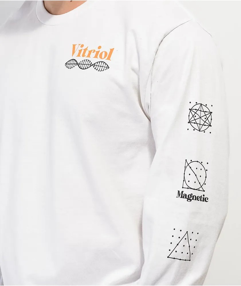 Vitriol DNA White Long Sleeve T-Shirt