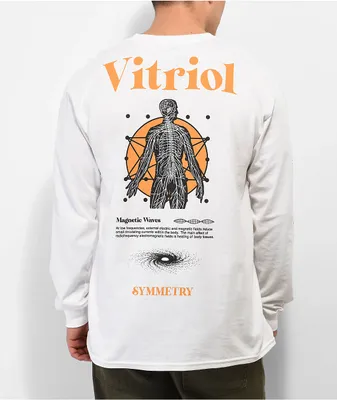 Vitriol DNA White Long Sleeve T-Shirt
