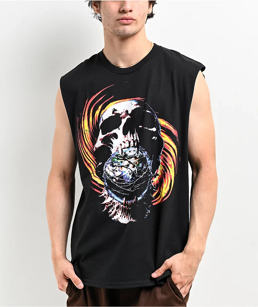 Vitriol Desecration Black Tank Top