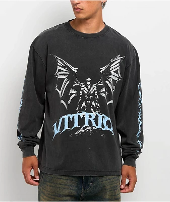 Vitriol Destruction Vintage Black Long Sleeve T-Shirt