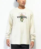 Vitriol Dimise Natural Long Sleeve T-Shirt