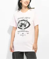 Vitriol Eyes On Tech Pink T-Shirt