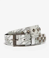 Vitriol Fracture Silver Belt