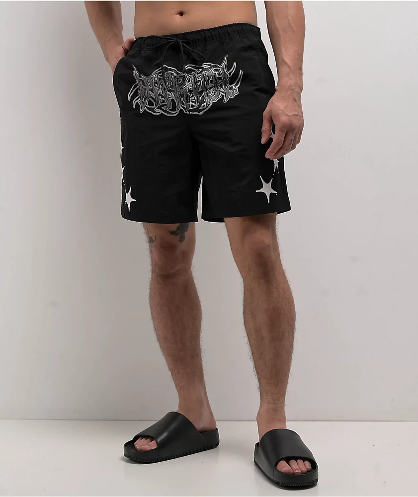 Vitriol Fusion 18 Black Board Shorts