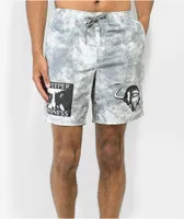 Vitriol Fusion Grey Wash Board Shorts