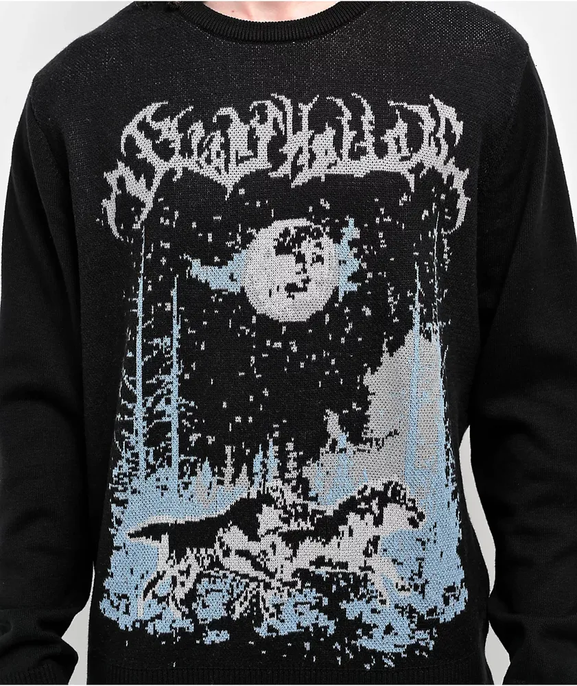 Vitriol Hollow Black Sweater