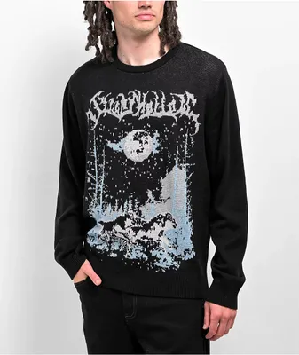 Vitriol Hollow Black Sweater