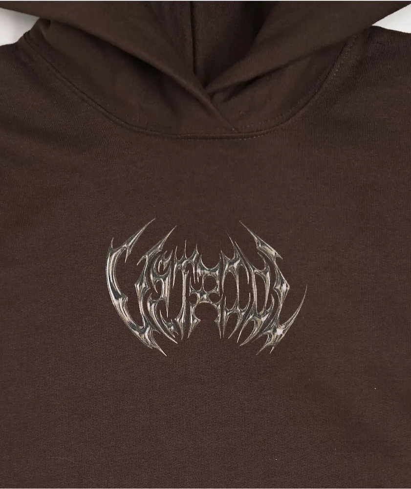 Vitriol Kids Rebuff Brown Hoodie