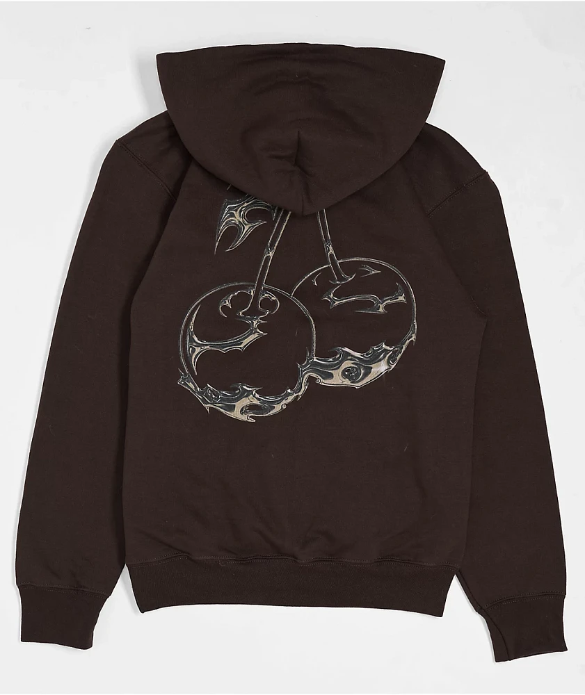 Vitriol Kids Rebuff Brown Hoodie