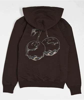 Vitriol Kids Rebuff Brown Hoodie