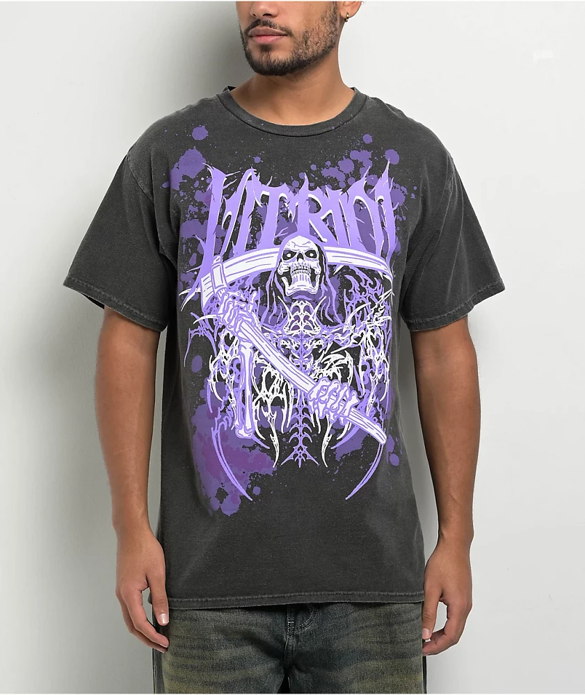 Vitriol Layered AF Charcoal T-Shirt