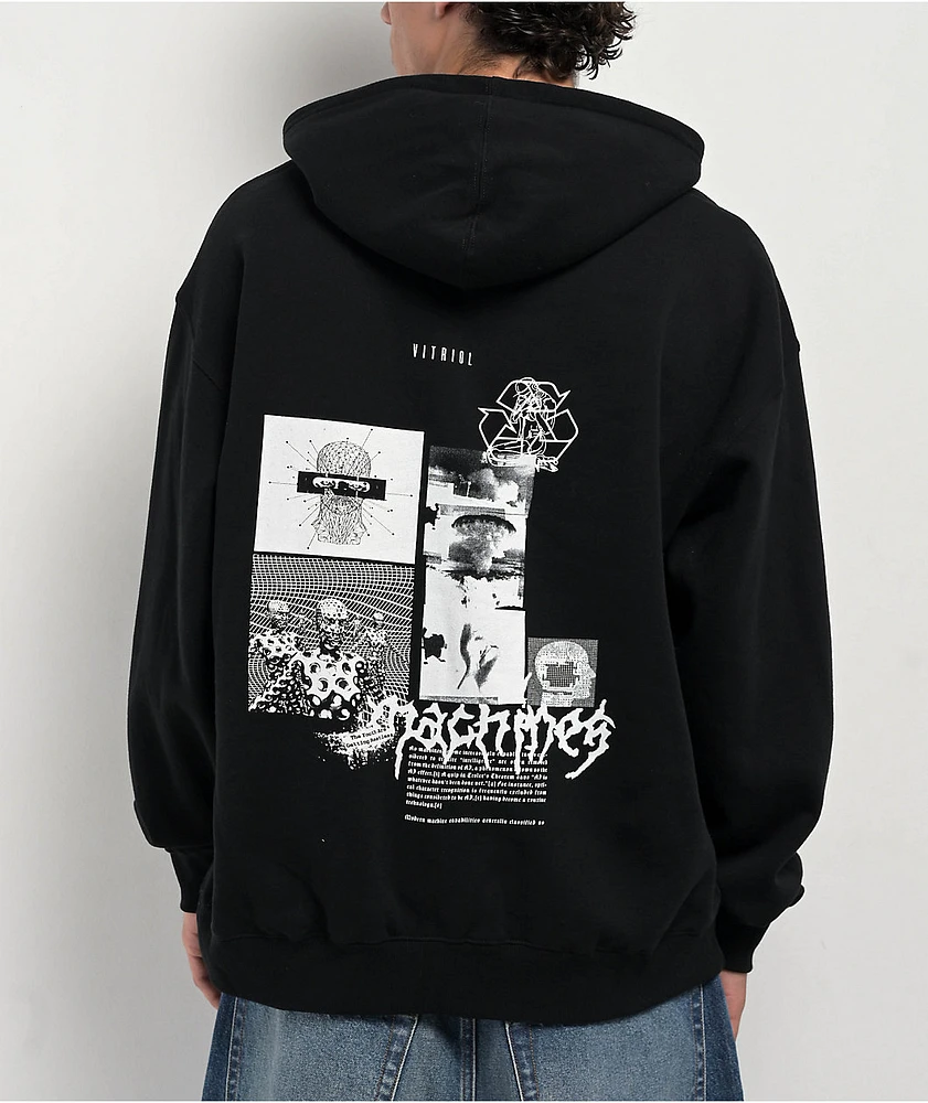 Vitriol Machines Black Hoodie