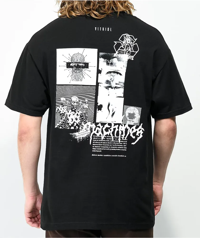 Vitriol Machines Black T-Shirt