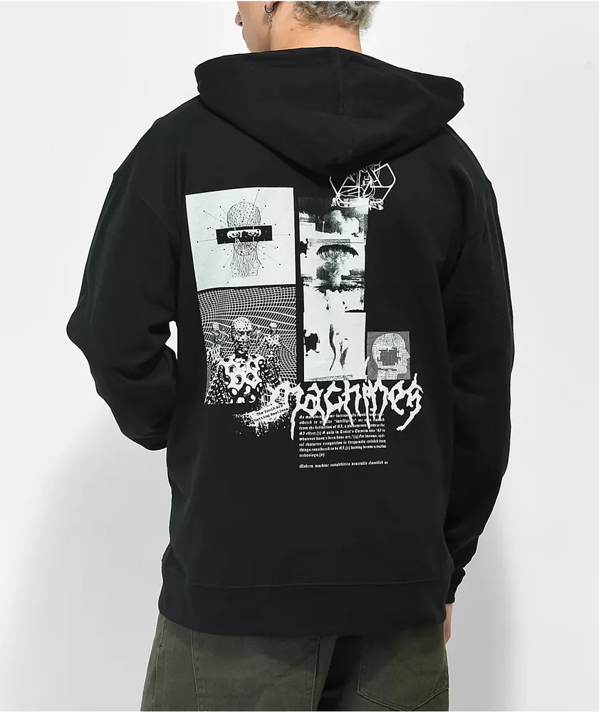 Vitriol Machines Black Zip Hoodie