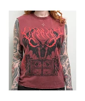 Vitriol Mateo Red Wash Tank Top