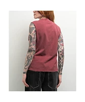 Vitriol Mateo Red Wash Tank Top