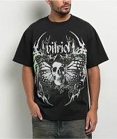 Vitriol Maximal Skull Black T-Shirt