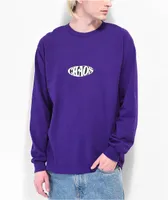 Vitriol Mayhem Purple Long Sleeve T-Shirt