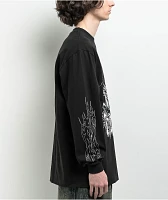 Vitriol Monster Flash Black Long Sleeve T-Shirt