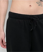 Vitriol Myla Black Wide Leg Sweatpants