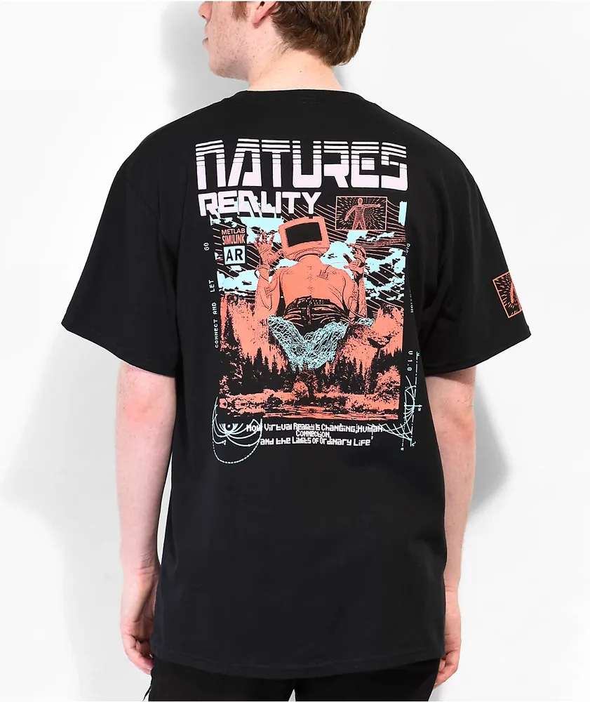 Vitriol Natures Reality Black T-Shirt