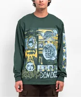 Vitriol Nerve Damage Green Long Sleeve