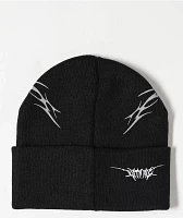 Vitriol Nightshade Black Beanie