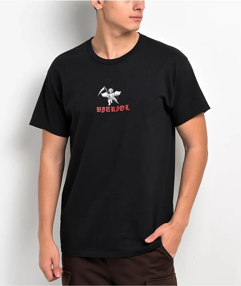 Vitriol Reaper Cherub Black T-Shirt