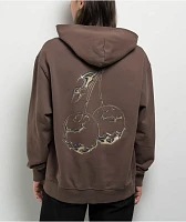 Vitriol Rebuff Brown Hoodie