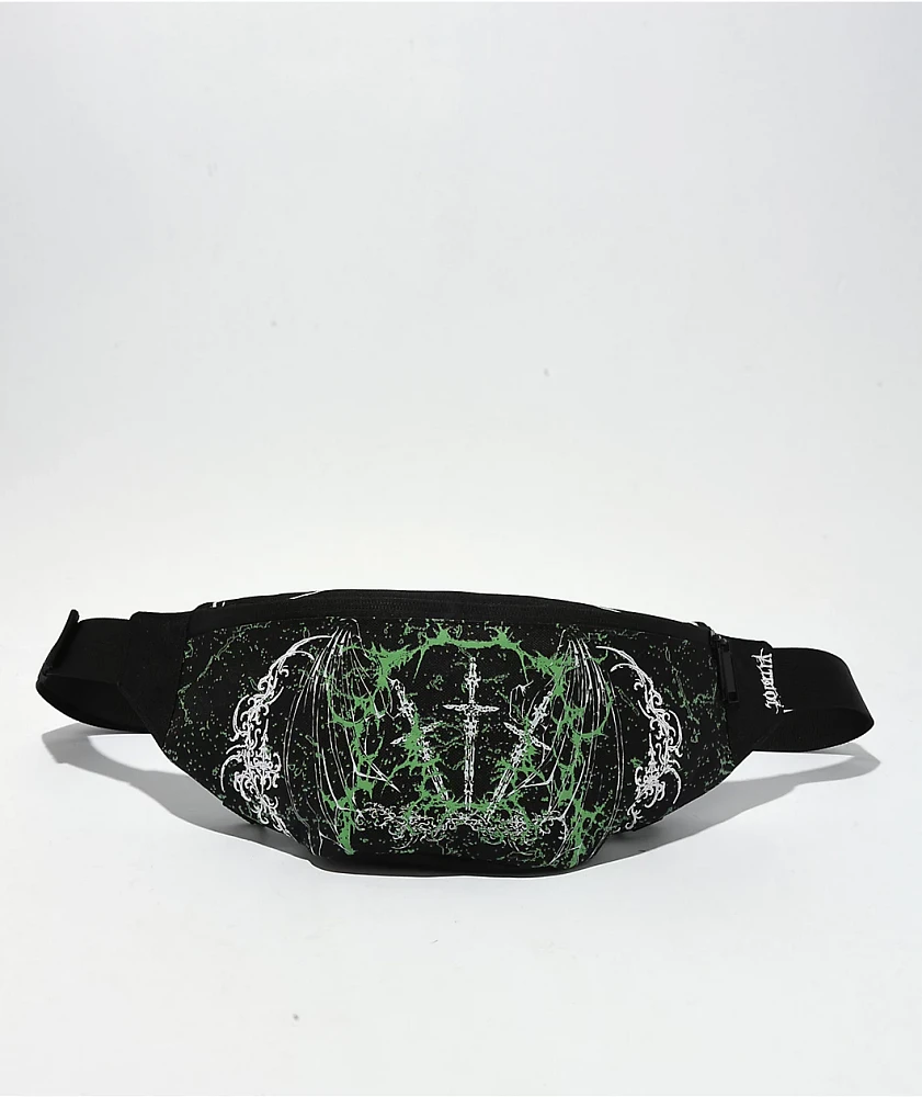 Vitriol Trifecta Black Fanny Pack