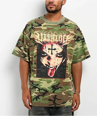 Vitriol Unfazed Camo T-Shirt