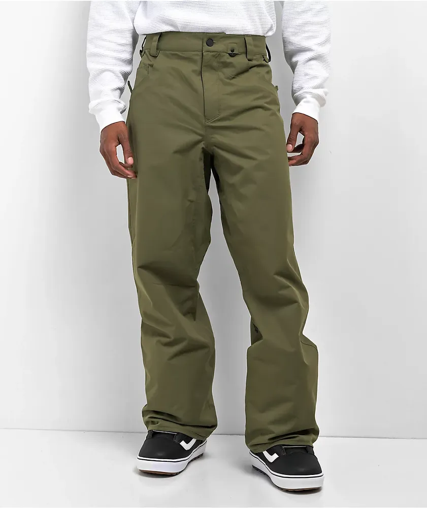 Rainer Elastic Waist Pants - Military – Volcom US