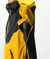 Volcom Brighton Gold & Black 15K Anorak Snowboard Jacket