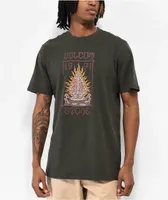 Volcom Caged Stone Grey T-Shirt